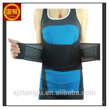 Cintura de la ayuda de los hombres Cinturón de las mujeres Lumbar Brace Protección respirable de la moda Atrás Absorbe el sudor Deportes de la aptitud Equipo de protección